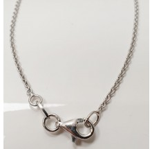Damen Halskette aus 925/- Silber Ankerkette 960103500-40cm