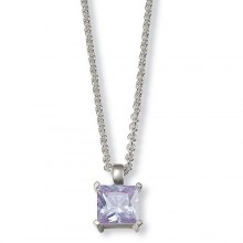 Esprit Damen Kette Square Light Purple Necklace 4324412